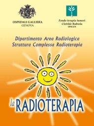 Radioterapia - Ospedale Galliera