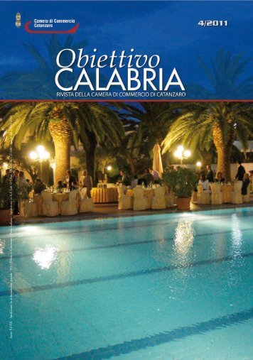numero 4 anno 2011 - CCIAA di Catanzaro - Camere di Commercio