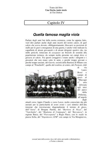 Capitolo IV Quella famosa maglia viola - OnEdit