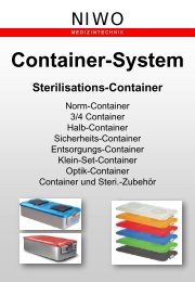 NIWO - Container-System Katalog