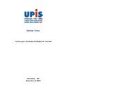 Boletim Técnico Viveiro para Produção de Mudas do ... - UPIS