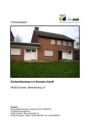 Einfamilienhaus in Dorsten-Hardt - WINDOR Wirtschaftsförderung in ...