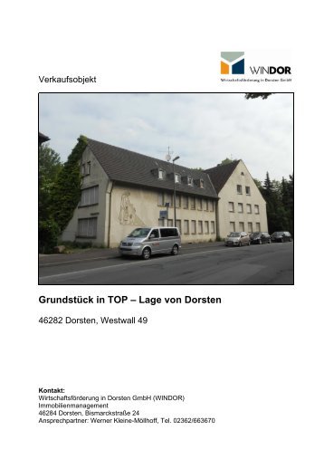 Grundstück in TOP – Lage von Dorsten - WINDOR ...