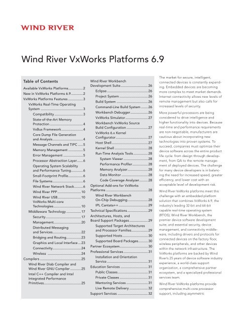 Wind River Vxworks Platforms 6 9 Wind River Vxworks Platforms 6 9