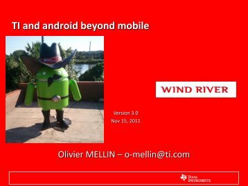 TI Android Development - Wind River