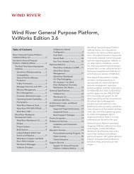 Wind River General Purpose Platform, VxWorks Edition 3.6