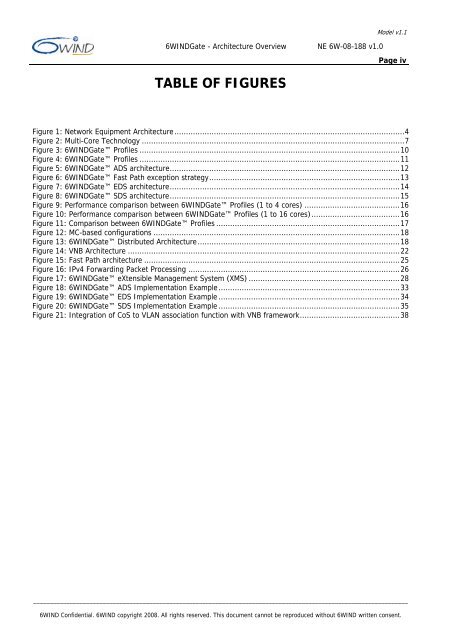 6WINDGate™ - Architecture Overview - NE 6W-08-188 ... - Wind River