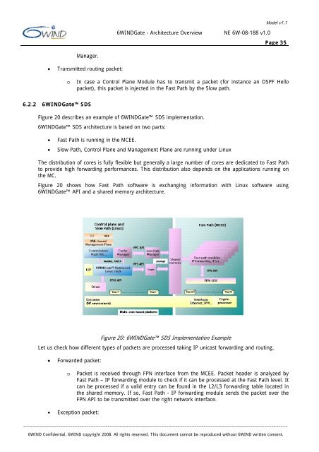 6WINDGate™ - Architecture Overview - NE 6W-08-188 ... - Wind River