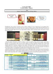 426 (EBR) – L'ebraico biblico – Ripasso - biblistica.org