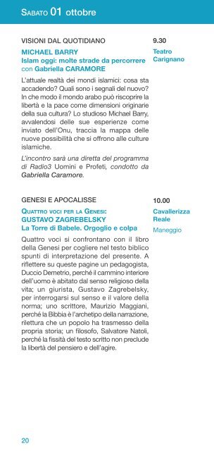 Scarica il programma in formato .pdf - Torino Spiritualità