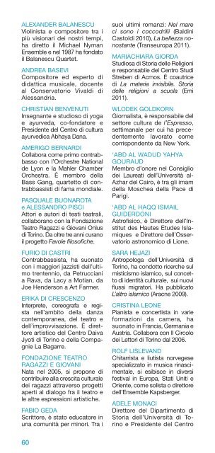 Scarica il programma in formato .pdf - Torino Spiritualità