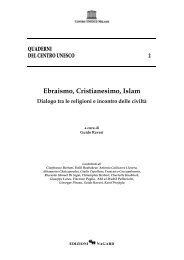 Ebraismo, Cristianesimo, Islam - Fondazione Europea Dragan