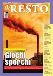 Miliardi di lire per l'industrializzazione del nostro territorio ... - Il Resto