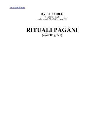 Dattilo Ideo - Rituali pagani.pdf - Paolo Cazzanti Home Page