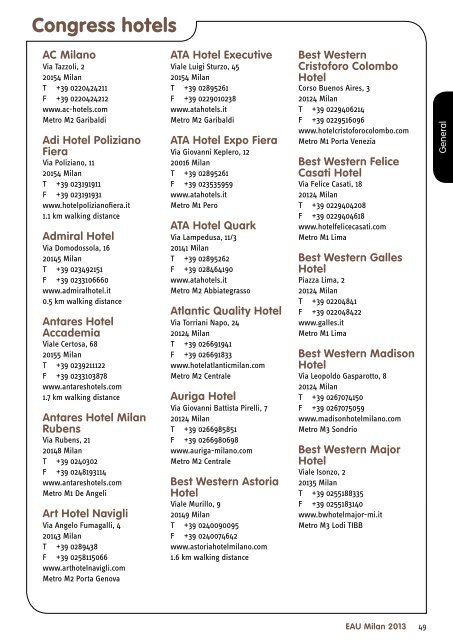 EAU 2013 - Programme Book - YouMed