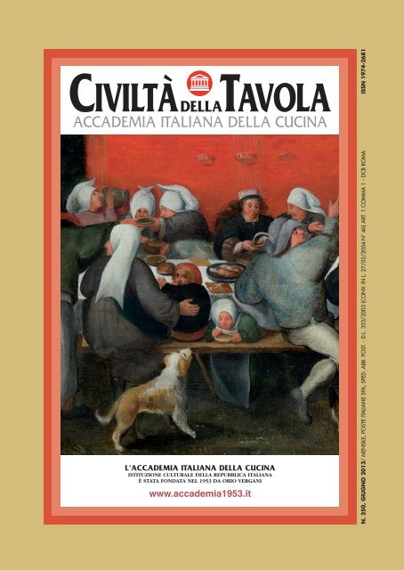 Giugno 2013 - Accademia Italiana della Cucina