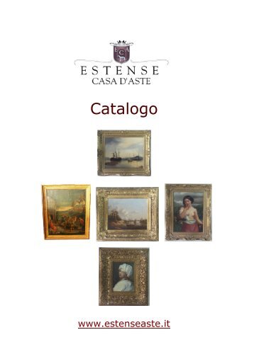 Catalogo - Estense Casa Aste