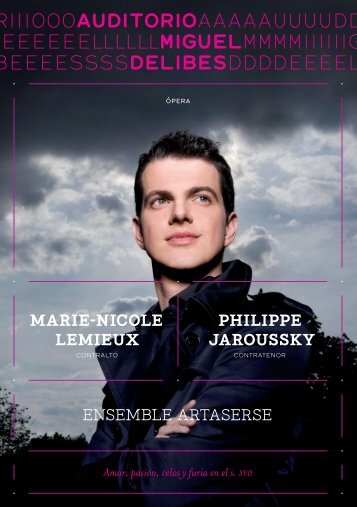 Marie-Nicole leMieux ensemble artaserse PhiliPPe Jaroussky