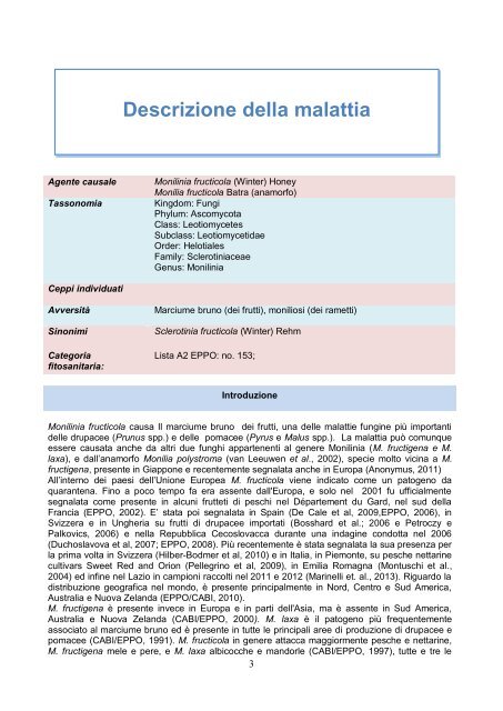 Protocollo diagnosi Monilinia fructicola.pdf - Strateco