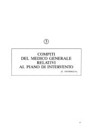 Capitolo 3: Compiti del M.G. relativi al piano di intervento - Simg