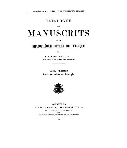 Manuscrits