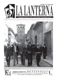 La Lanterna n°85 marzo 2009 - Fondazione Sanguanini