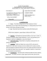 On Target Indoor Shooting Range, Consent Order 2013