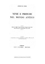 Nenie e prefiche nel mondo antico - AM Cirese