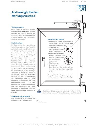 activPilot für Fensterfachbetriebe - Winkhaus