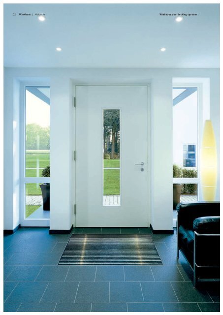 Winkhaus Multi-Point Locking Systems for Doors