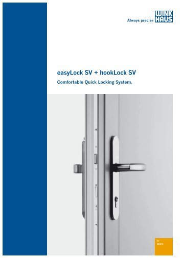 easyLock SV + hookLock SV - Winkhaus