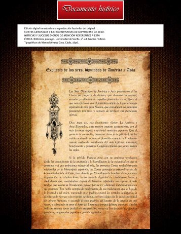 Documento histórico - INEHRM