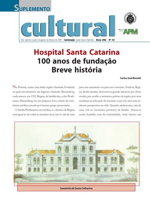 Suplemento Março_2006.p65 - Associação Paulista de Medicina