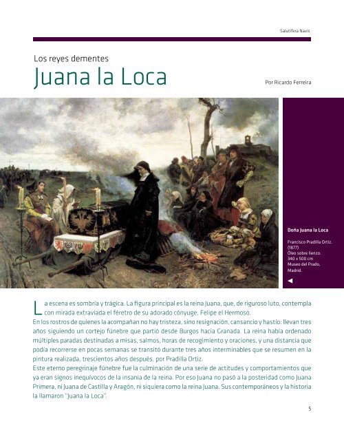 Juana la Loca La oscura Edad Media La nave de los locos Ricardo ...