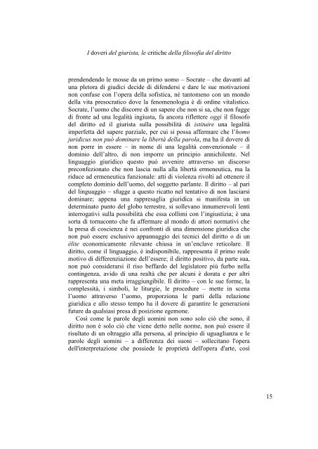 Perché la filosofia del diritto oggi - Docente.unicas.it