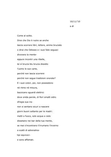Poesie di Gabriella Garofalo - Comune di Parma