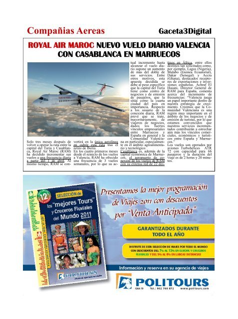 ROYAL AIR MAROC EL CORTE INGLES - Gaceta3.com