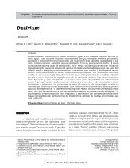 4. Delirium - Revista Medicina, Ribeirão Preto - USP