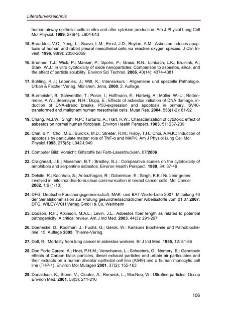 Elektronenmikroskopische Untersuchungen an Probenmaterial von ...