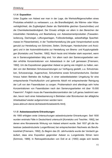 Elektronenmikroskopische Untersuchungen an Probenmaterial von ...