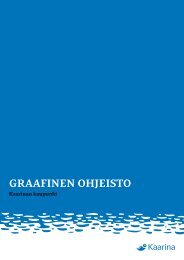 Graafinen ohjeisto - Kaarina