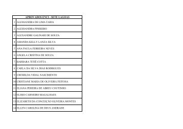 resultado_ENCI_2013 final sete lagoas - cecimig