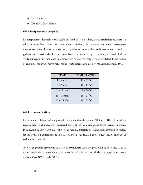 1 SEGUIMIENTO A LA CRIANZA COMERCIAL DE POLLOS ...