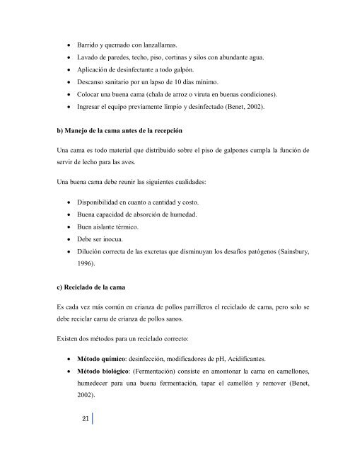 1 SEGUIMIENTO A LA CRIANZA COMERCIAL DE POLLOS ...