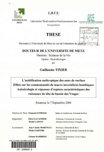 | ll]il ililil il ]il ilt til til tilil ill ti - Bibliothèques de l'Université de Lorraine