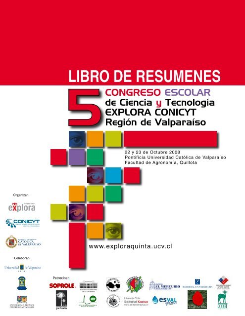 libro de resumenes - Explora.ucv.cl - Pontificia Universidad Católica ...