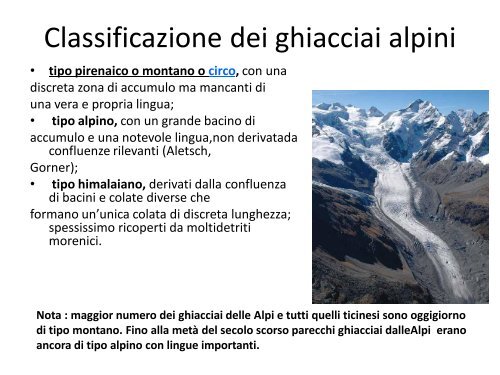 002 Ambiente montano glaciale – prima parte - Scuola Sibilla