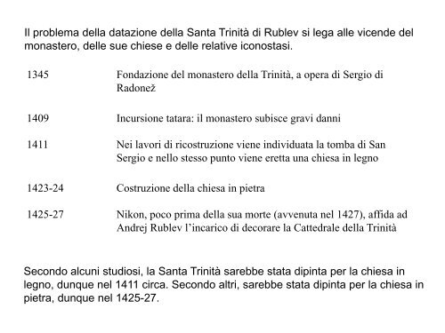 Dispensa 1 - Facoltà di Lettere e Filosofia