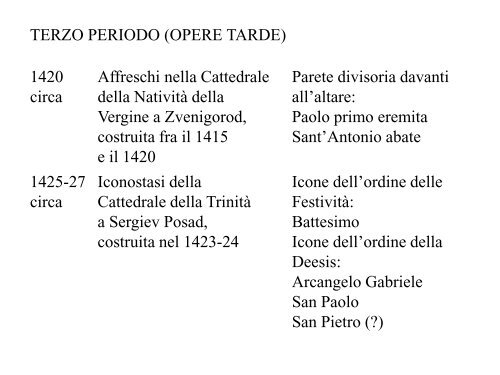 Dispensa 1 - Facoltà di Lettere e Filosofia