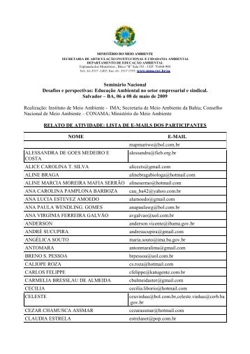 download - Ministério do Meio Ambiente